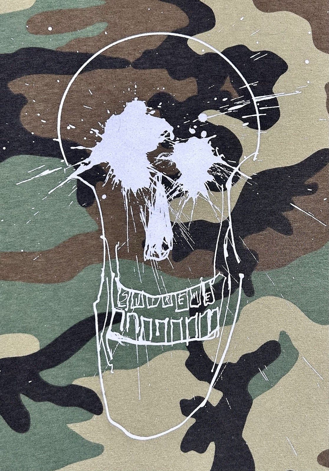 Supreme Ralph Steadman Skull Camo Tee SS 22’ Size Small