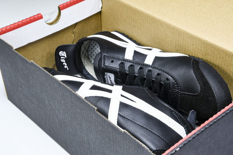 Onits*ka Tiger Mexico 66 Black White DL408-9001 Unisex Size 4-11