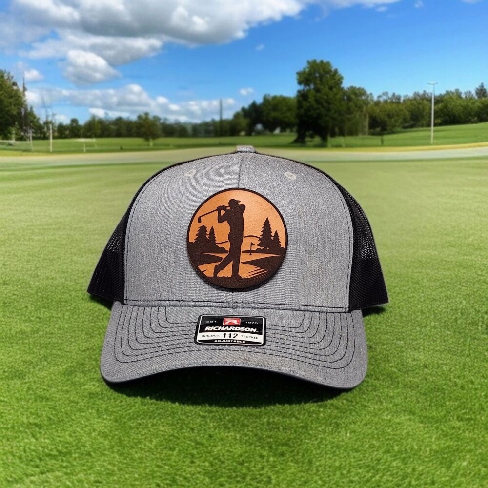 Custom Golf Hat, Trucker Hat, Golfing Hat, Golf Gift for Husband or Boyfriend