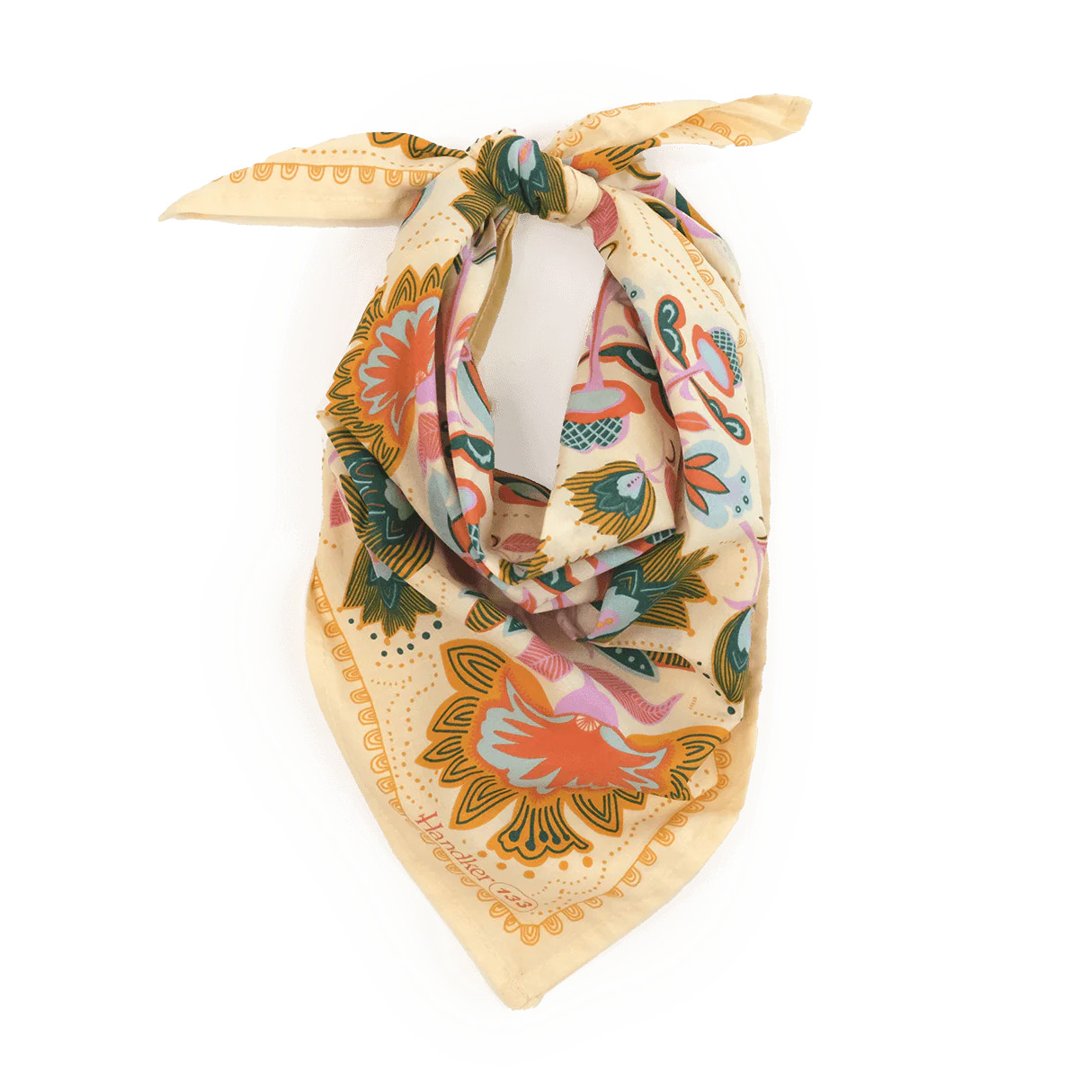Bandana Square Scarf – Ingrid Floral Print
