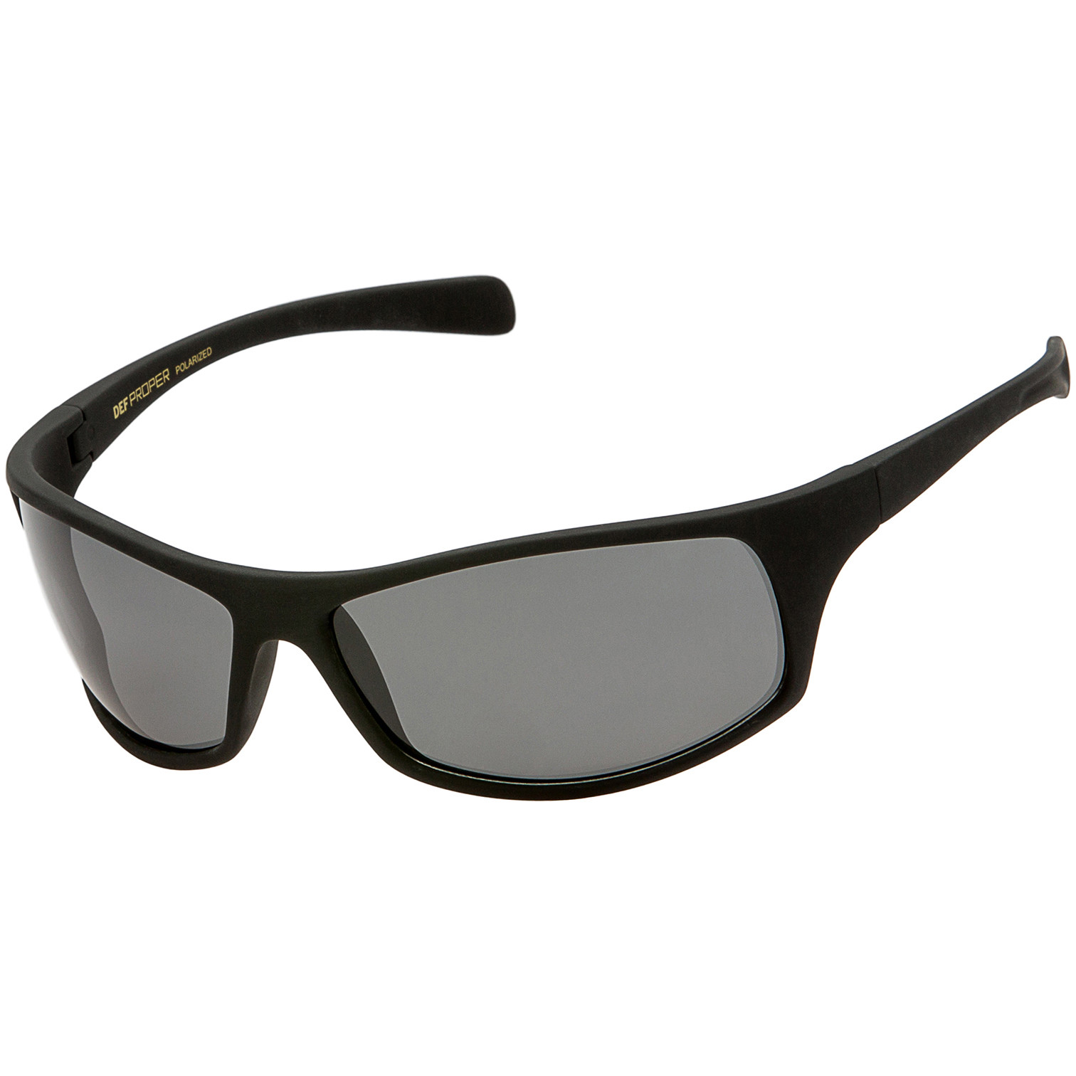 DEF Proper POLARIZED Sunglasses Mens Sports Wrap Fishing Golfing Driving Glasses