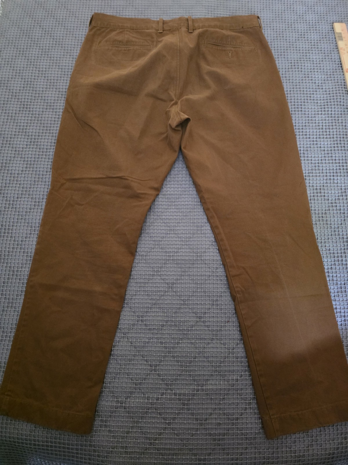 J Crew Men The Sutton Flat Front Chino Golf Pants Brown 36×30