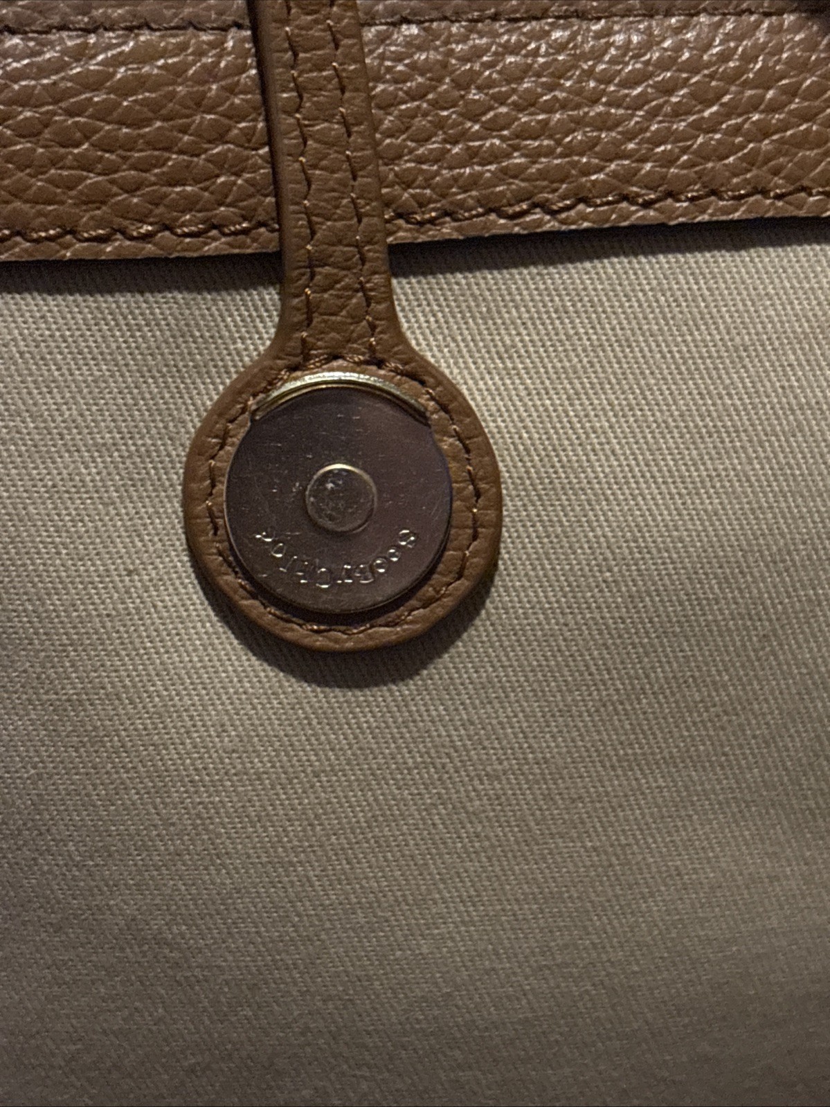 See By CHLOE Joan Mini Crossbody Leather Suede Bag Brown New With Defects