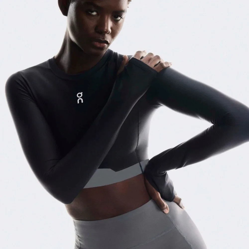 NWT On Running Women’s Train Long Sleeve Crop Top. Size XS. Retail $85.