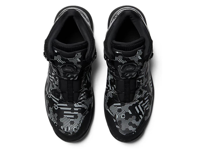 ASICS WINJOB CP314 BOA SYNERGY 1273A145 001 Black Gunmetal 3E Safety Shoes