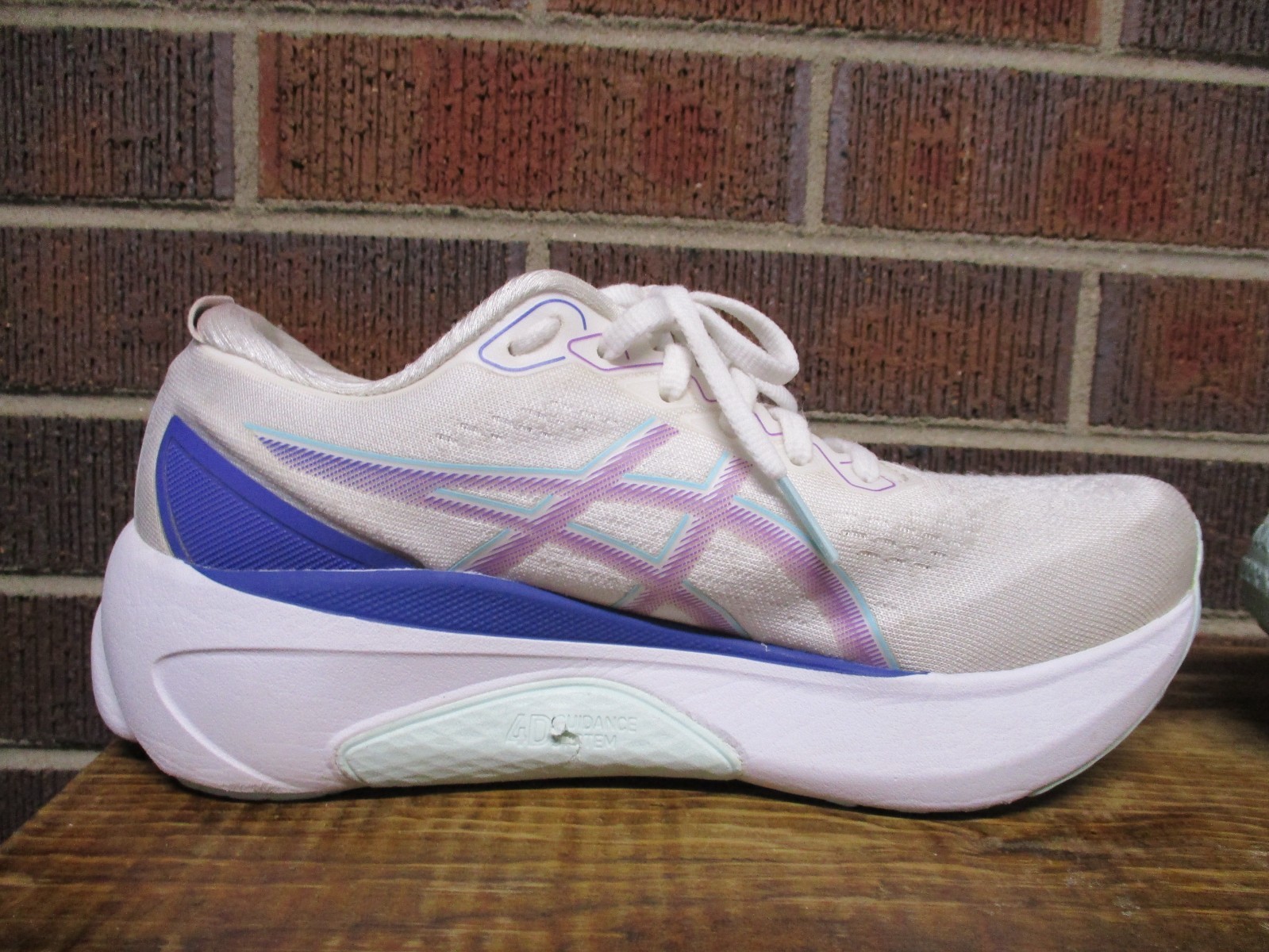 ASICS Womens Gel Kayano 30 White 1012B357 Running Athletic Shoes Sneakers Size 7