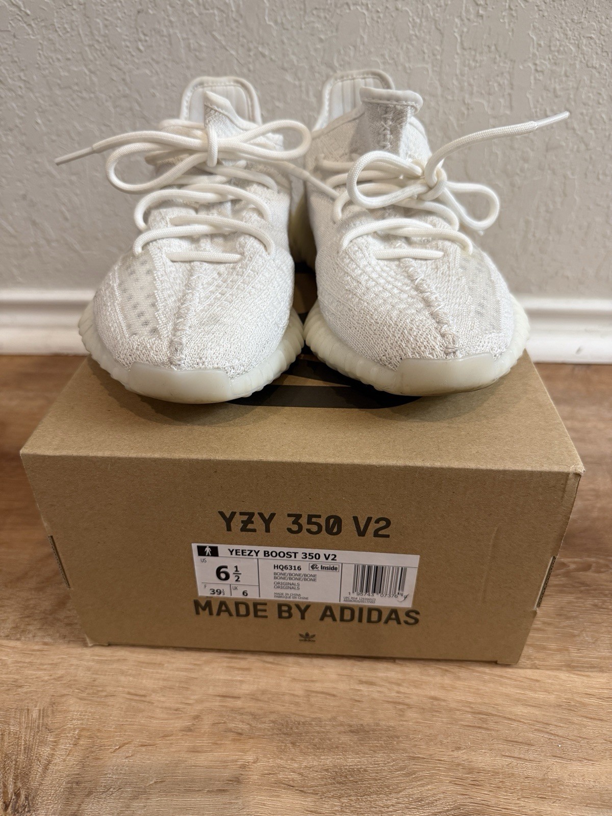Yeezy Boost 350 V2 Bone Size 6.5 – Adidas YZY HQ6316