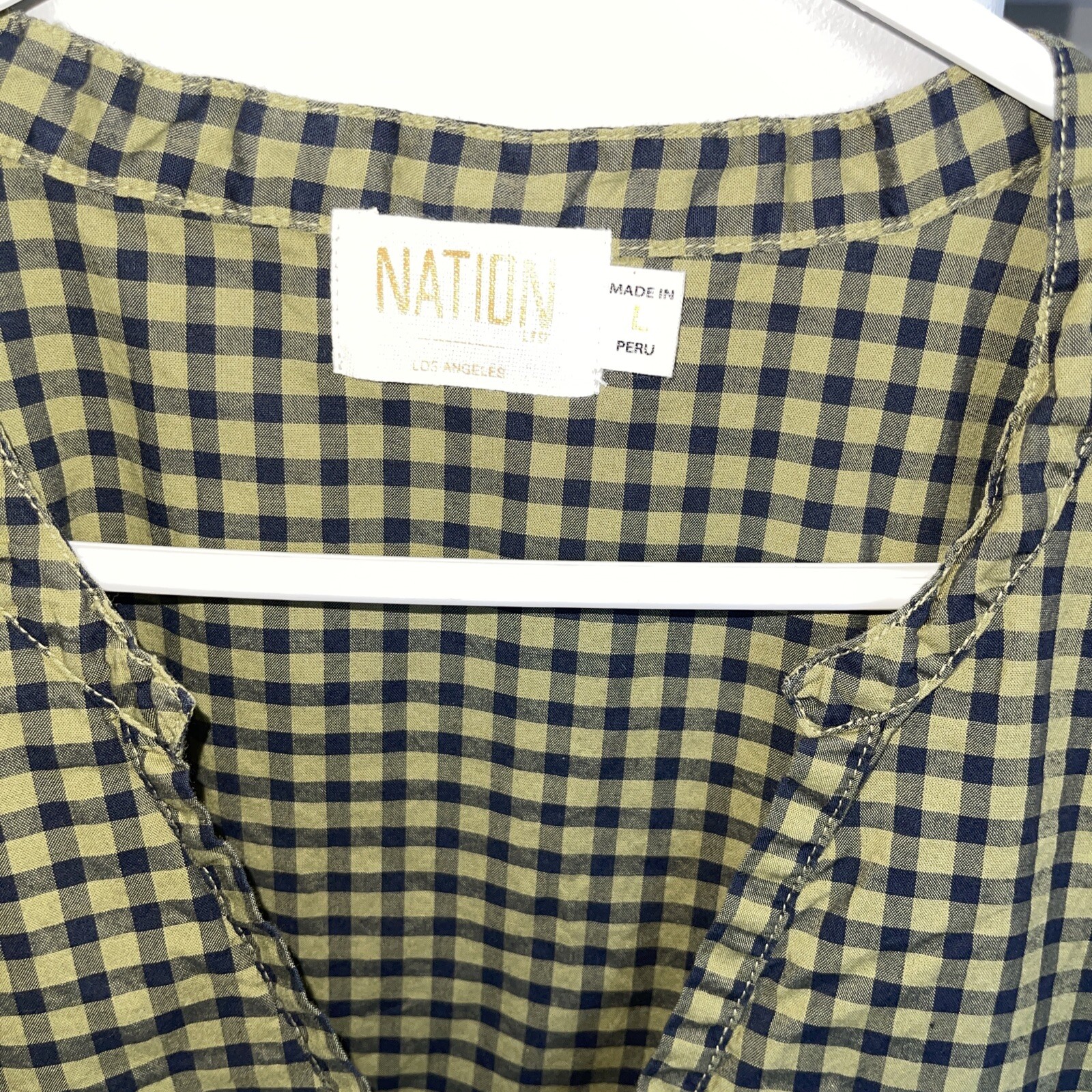 Nation LTD Tegan Dress Size L NWT with pockets