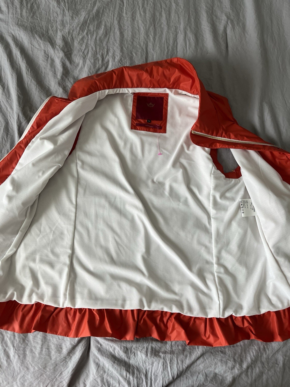 Brendratti Women’s Full Zip Golf Vest Made In Italy