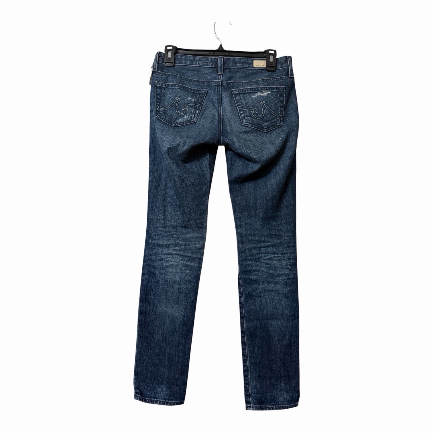 AG Adriano Goldschmied Stilt Cigarette Leg Distressed Jeans Made In USA Womens 2