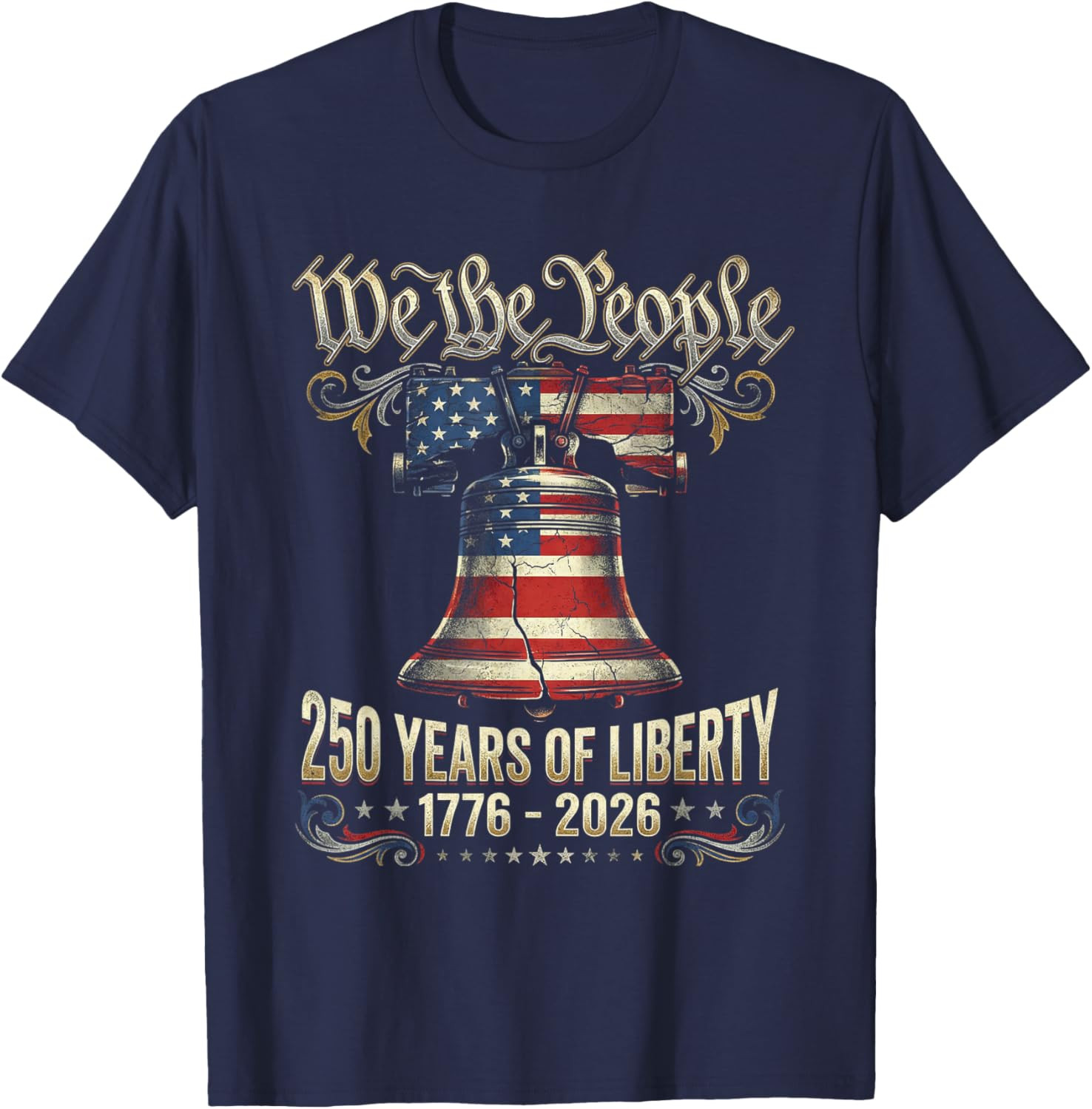 250 Years American 250th Anniversary USA Patriotic 4th July Unisex T-Shirt