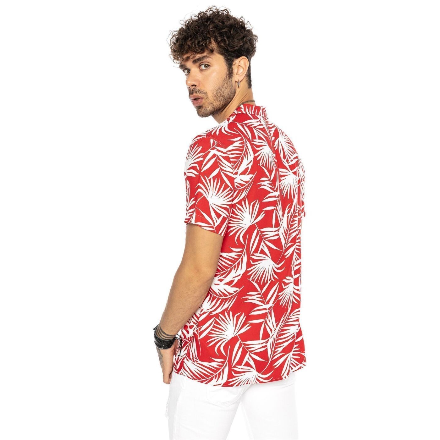 Redbridge Mens Shirt Short Sleeve Hawaiian Shirts Summer Casual Shirt Reguar Sailing