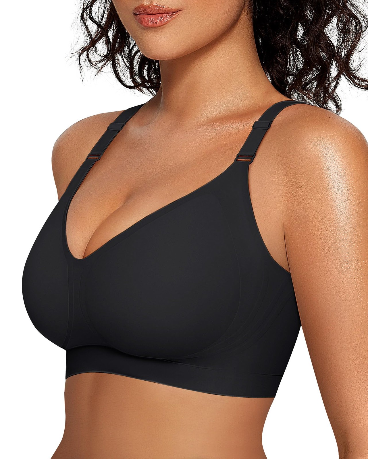 Low Back Bra Wireless Padded Bralette Comfort Halter Backless Cross Multiway USA