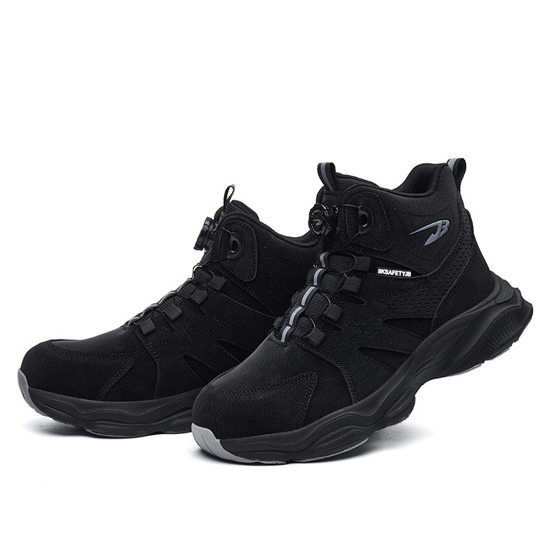 Mens Steel Toe Work Boots Safety Shoes Indestructible Sneakers Lightweight Shoes