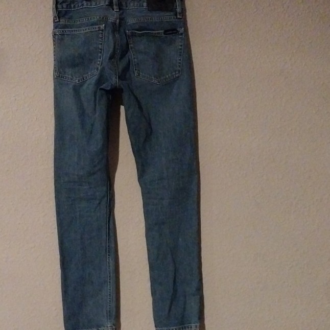 Calvin Klein Jeans Men’s Slim Fit Straight Blue Medium Wash Denim 5-Pocket