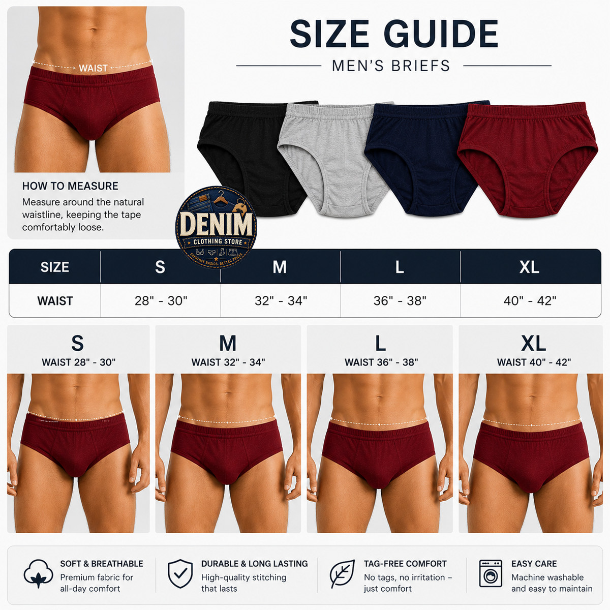 Men’s Double Front Bikinis Lot 3 6 12 pack Brief 100% Cotton Lined Underwear
