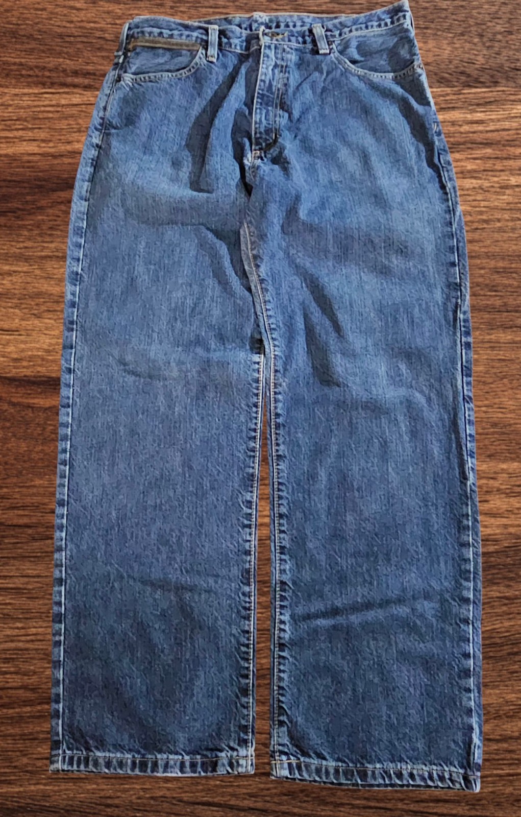 Vintage Y2K Polo Jeans Company Jeans Mens 33×30 NWOT Relaxed Straight Leg Denim