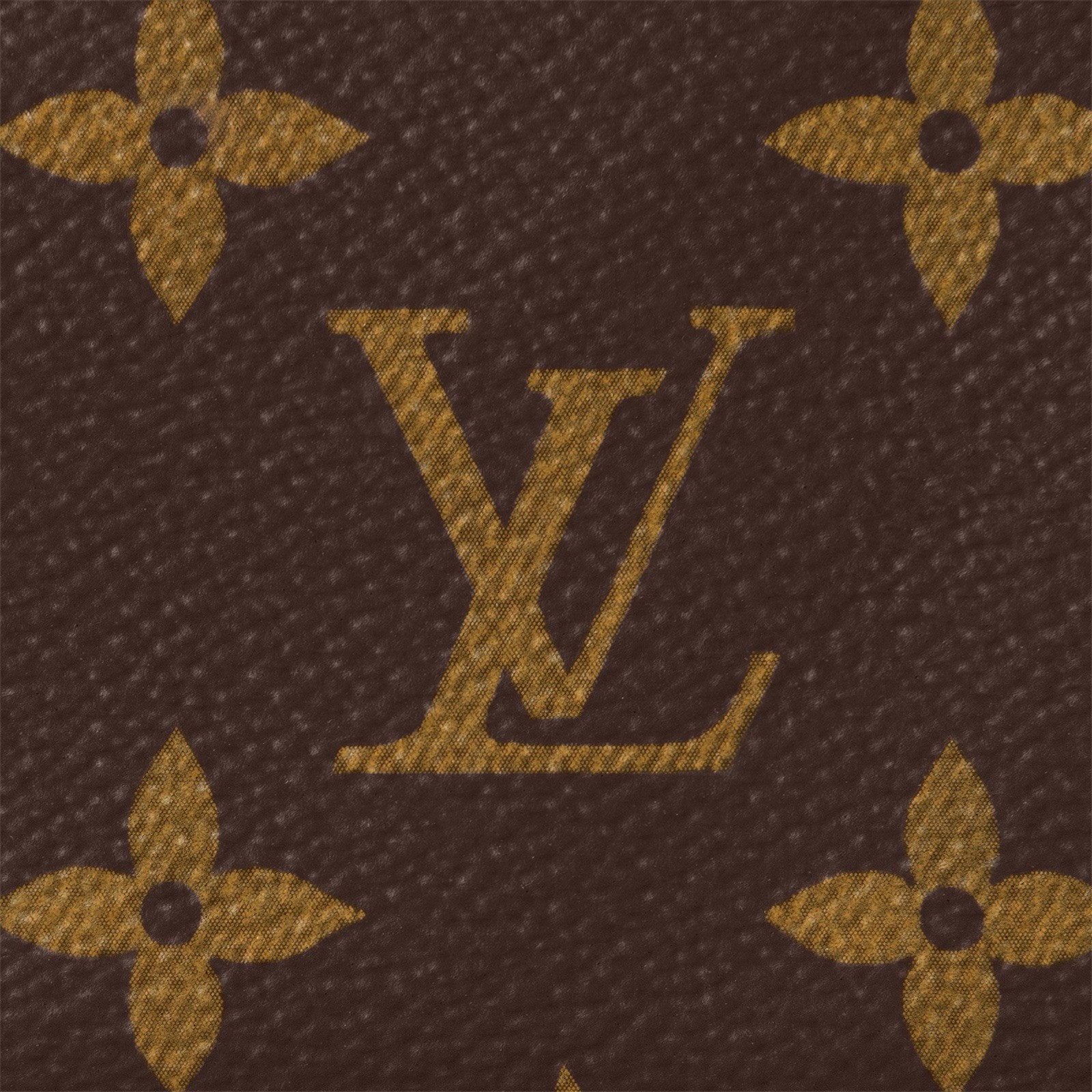 Louis Vuitton Authentic Card/Key/Coin Pouch Brown Monogram (Brand New with Box)