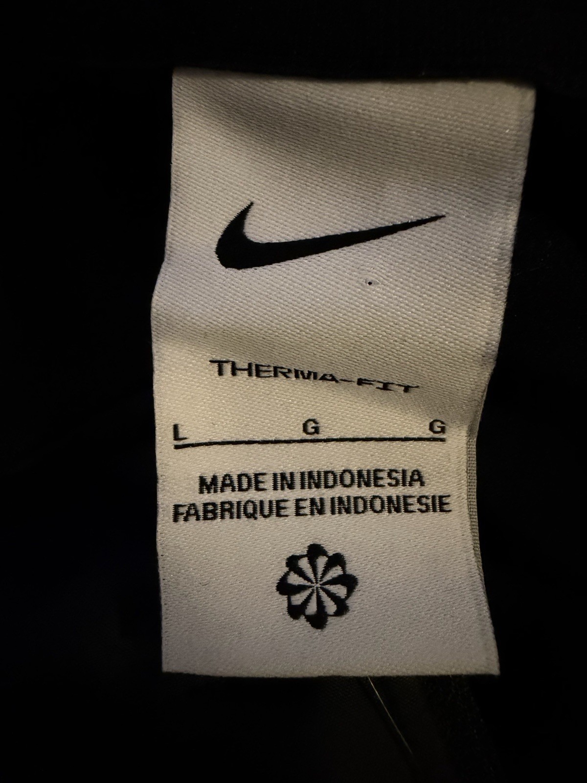 Nike Academy Therma-FIT Warrior Half Zip “Black” Soccer Top FB6816-010 Men Sz L