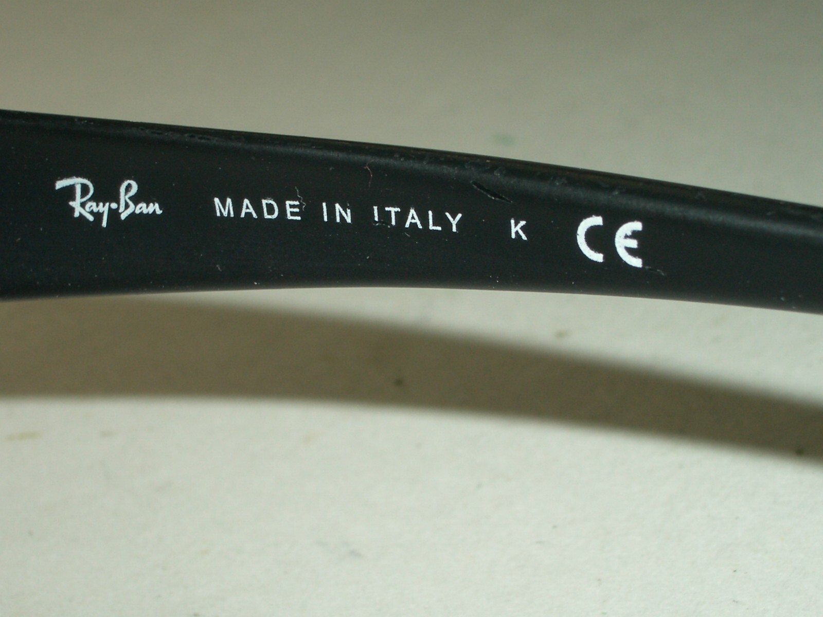 RAY-BAN ITALY RB2016 W2578 RUBBERIZED BLACK G15 UV SPORT WRAPS SUNGLASSES w/CASE