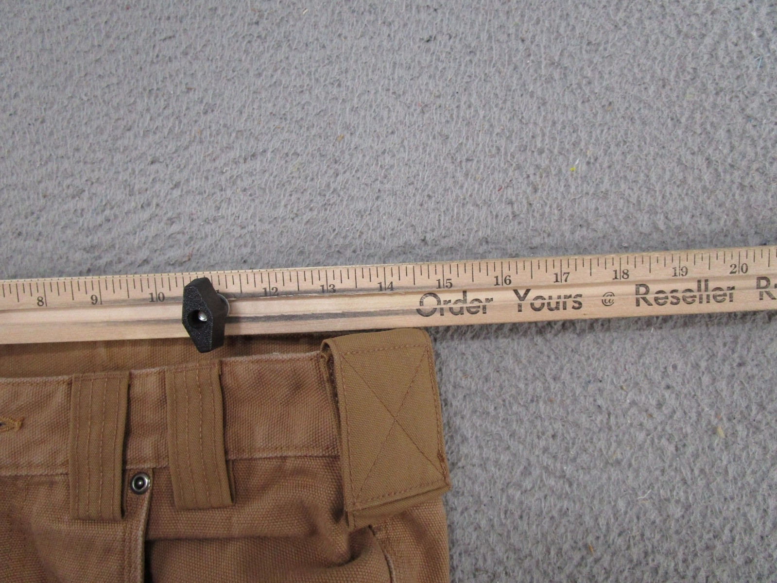 Duluth Ultimate Fire Hose Work Pants Mens 30×30 Cargo Canvas Double Knee EUC