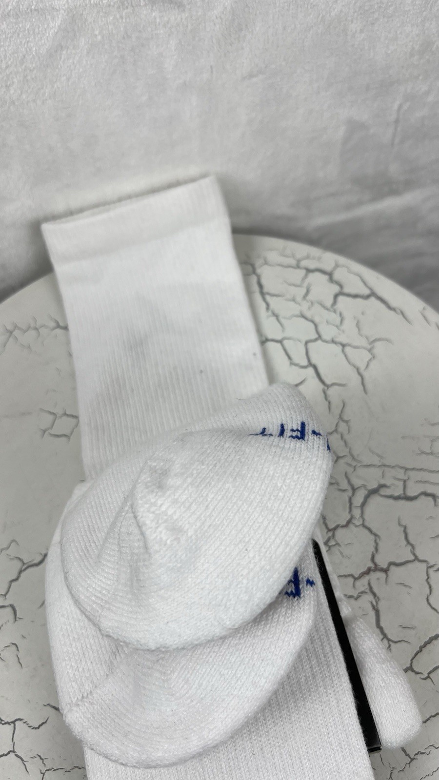 Nike Air Jordan Everyday Dri-Fit Crew Socks 1 Pairs White Men’s Size XL 12-15