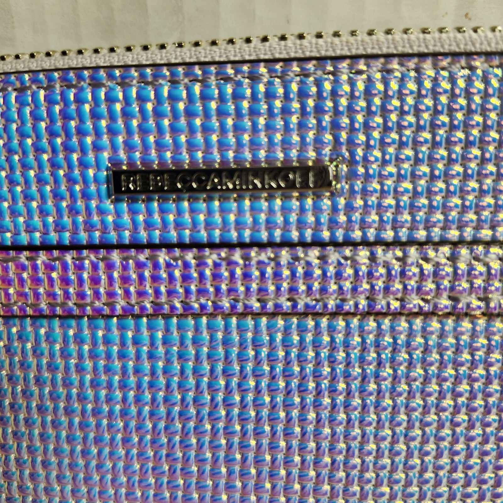 Rebecca Minkoff Mini M.A.C. Holographic Crossbody