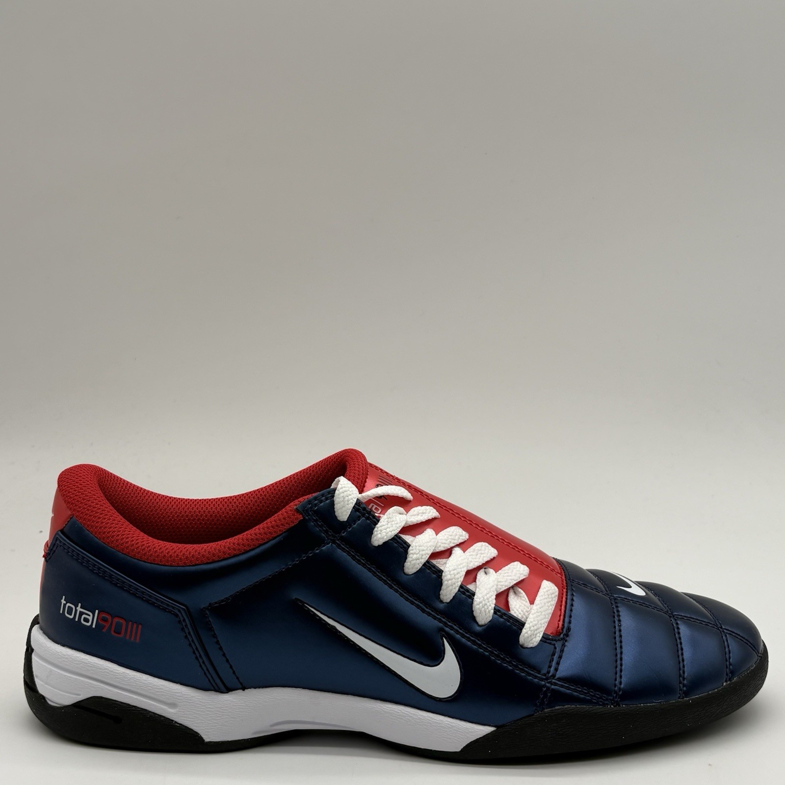 Nike Total 90 3 SP USA Navy Red II7631 400 Mens Size 8 NEW Indoor Soccer