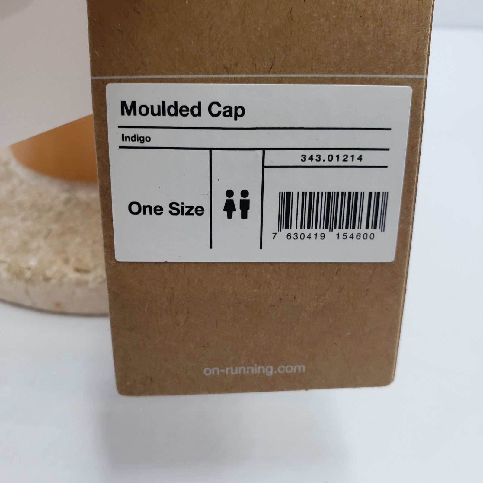 On Cloud Running Moulded Cap Blue NWT Lightweight Performance Trail Hat