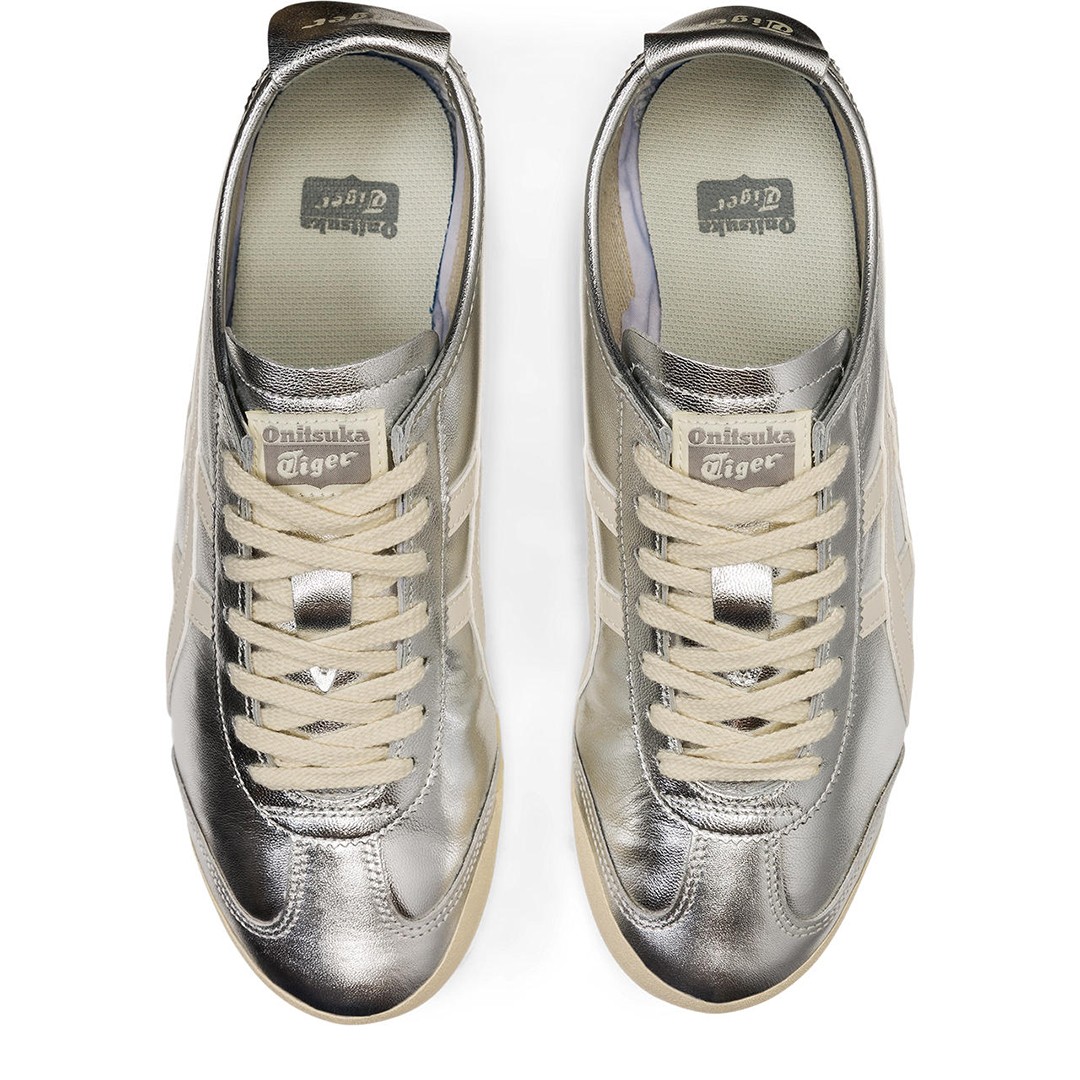 New Authentic Onitsuka Tiger MEXICO 66 SILVER WHITE 1183B566-021