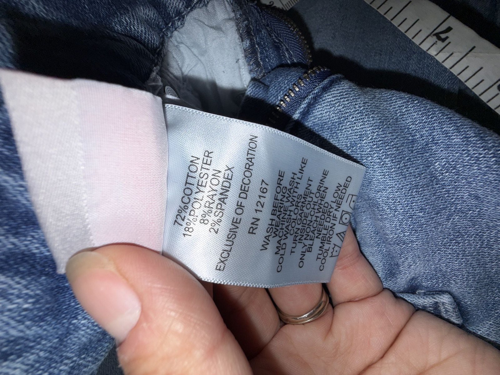Laurie Felt Los Angeles Forever Denim Relaxed Straight Leg Jeans Size 6