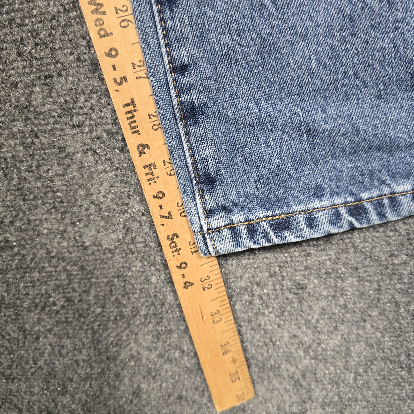 Levis 517 Jeans Mens 29×30 Bootcut Blue Denim Stretch Classic Western
