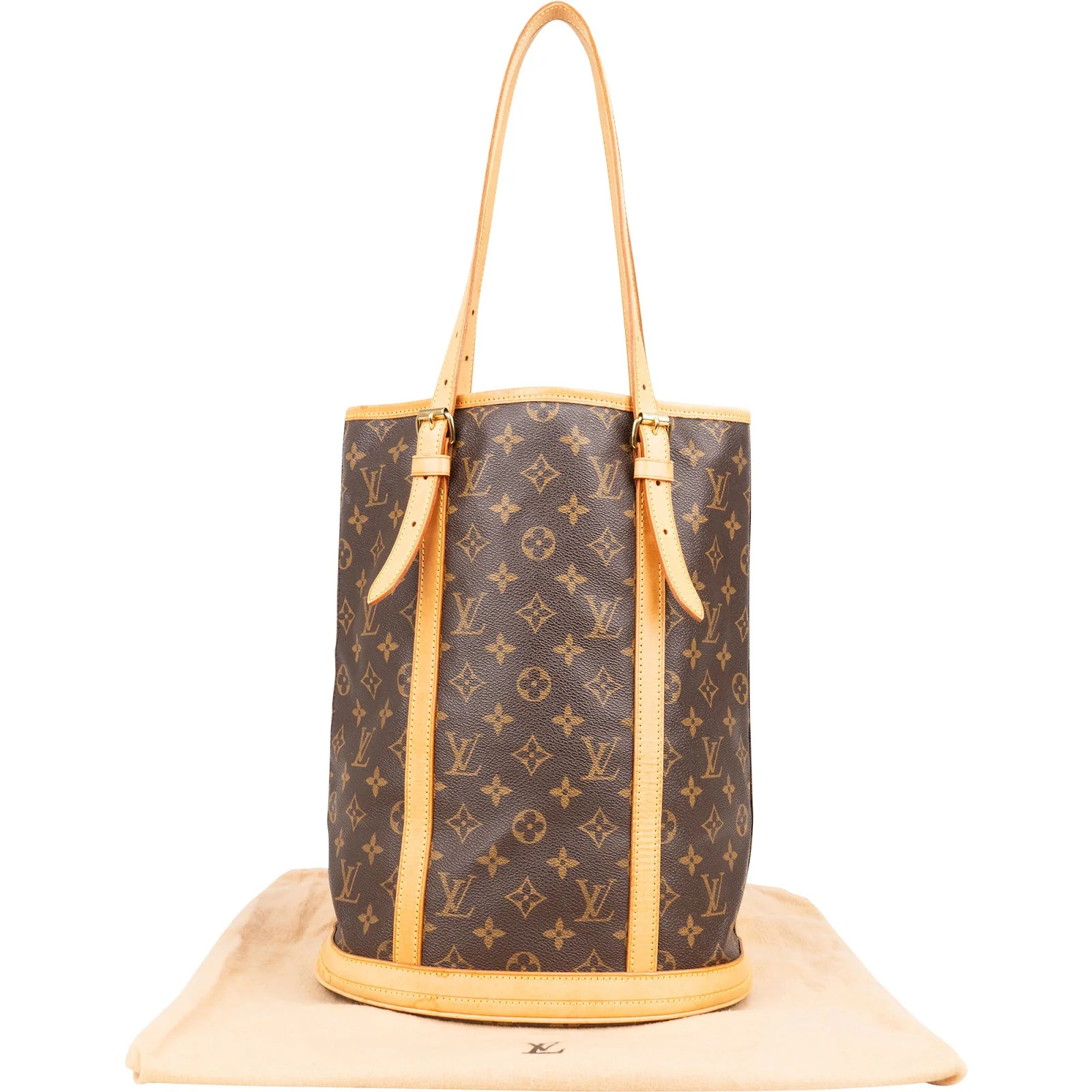Louis Vuitton Monogram Canvas Bucket GM Shoulder Bag Bag