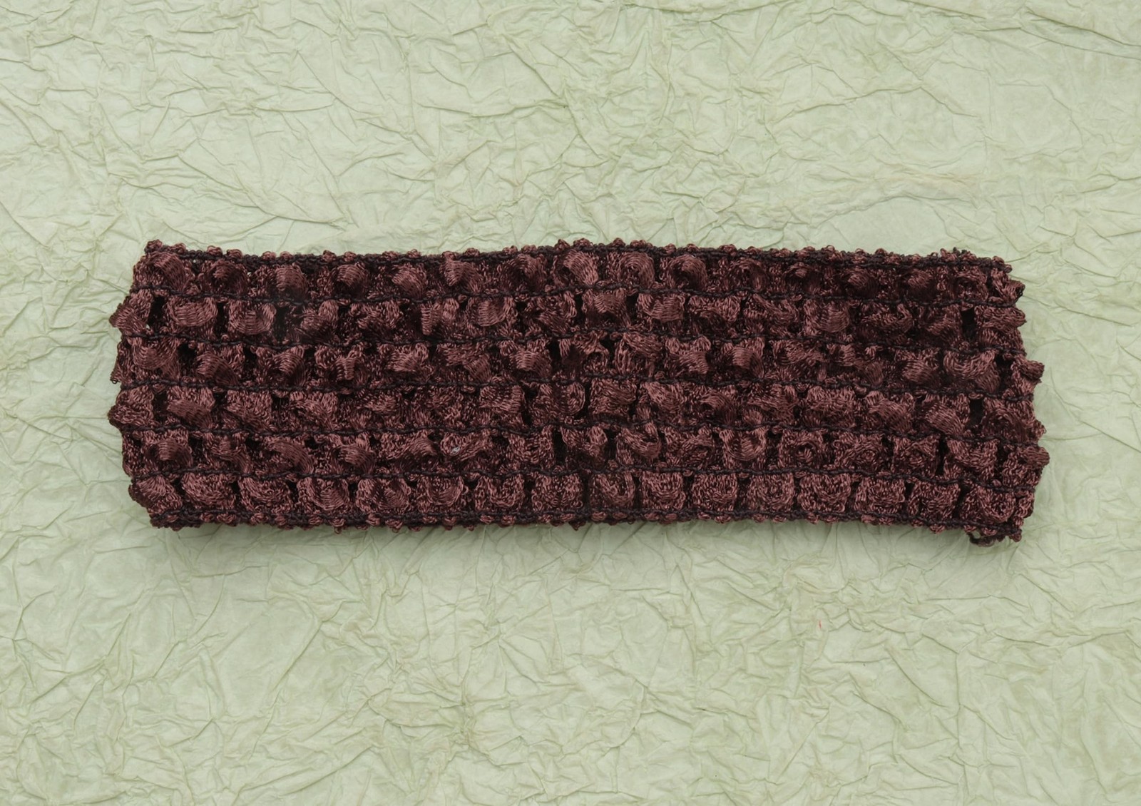 Ruwado 4 Pcs Crochet Headbands Multi Color Soft 4 Count (Pack of 1), Black