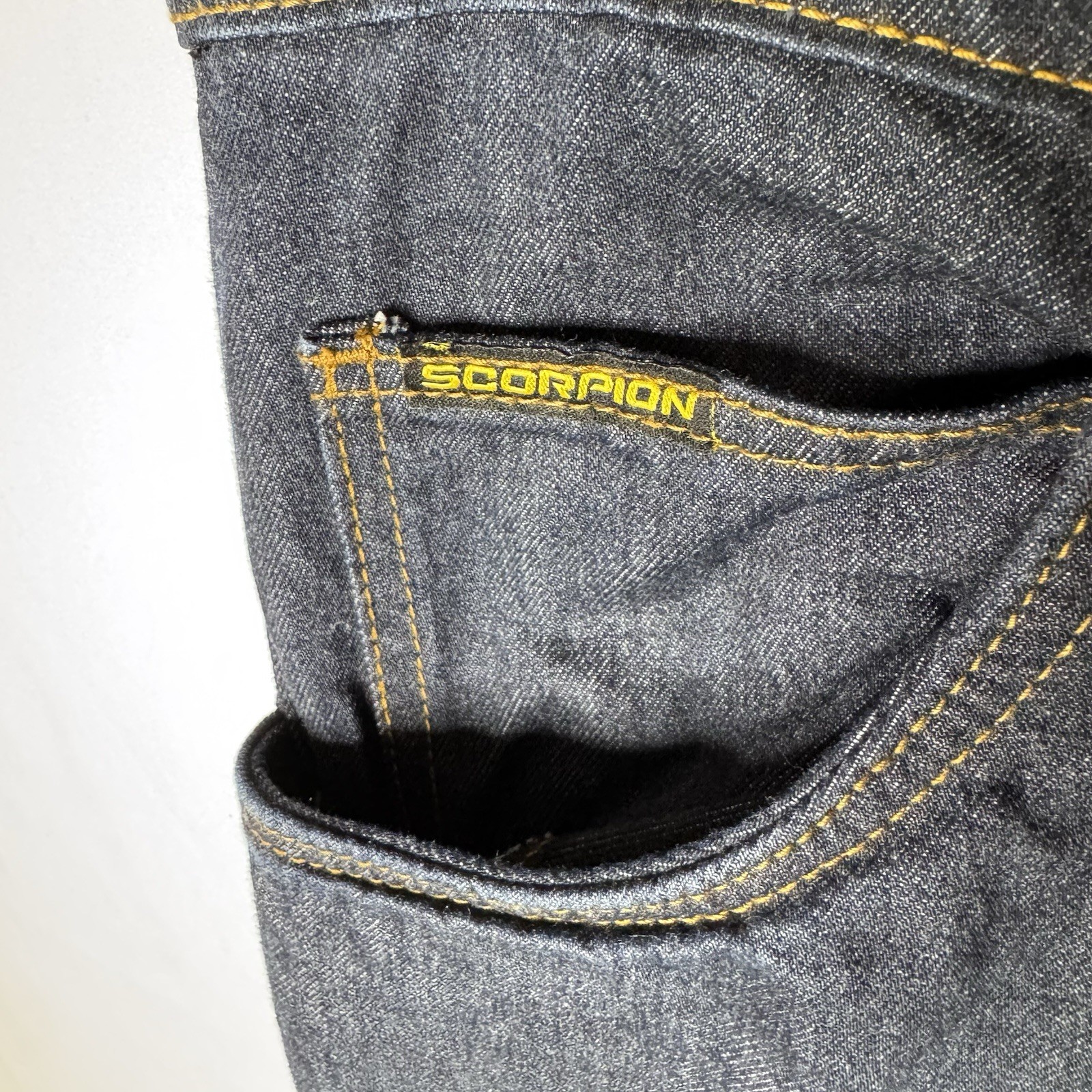 Scorpion Covert Pro Dark Wash Motorcycle Jeans Kevlar Lined 30×33 Reflective