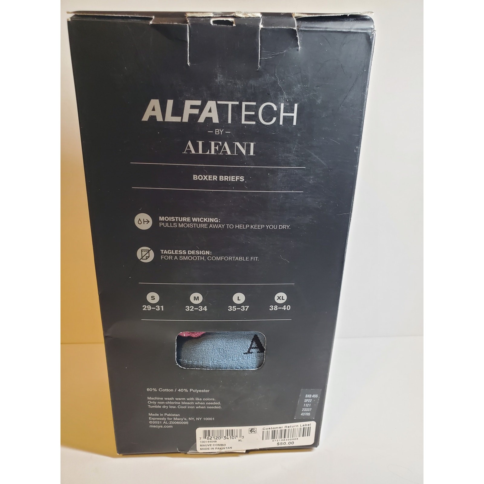 Alfani – Alfatech Boxer Briefs – 5 Pairs