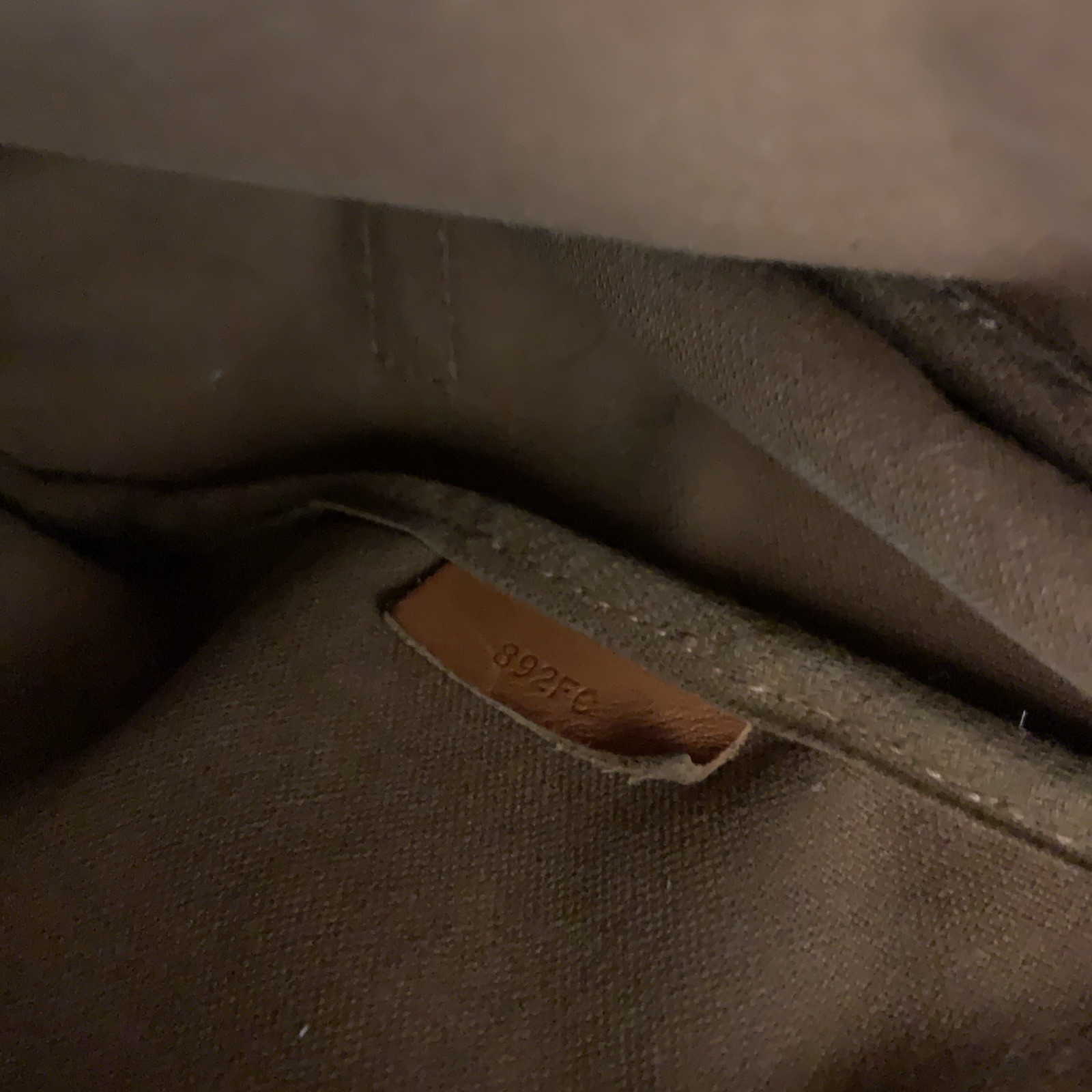 Louis Vuitton Noe Brown Monogram Shoulder Bag Damaged for Repair As Is