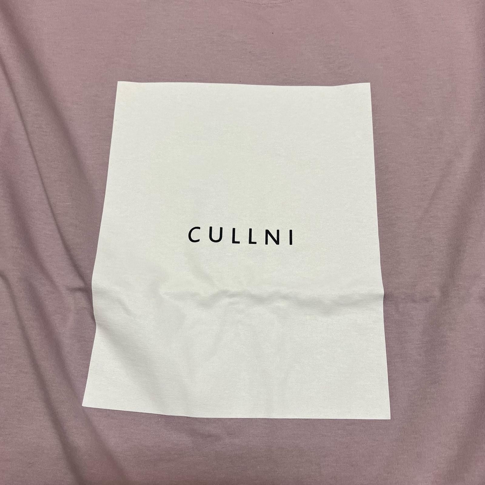 Unused CULLNI 25SS Cotton Jersey Box Logo Print L/S Pullover 25-SS-037 Pink 1