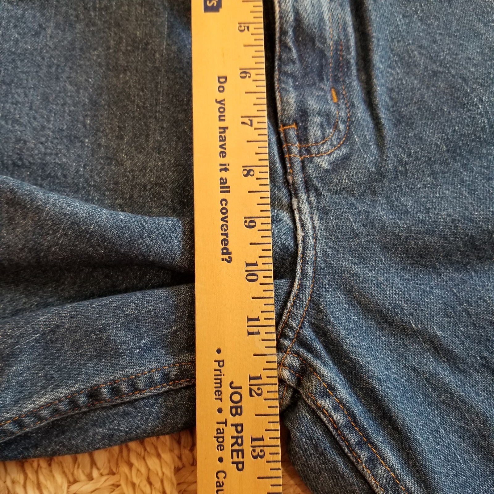 Saddlebred Straight Leg Carpenter’s Jeans Men’s W32x32 Blue Medium Wash Denim
