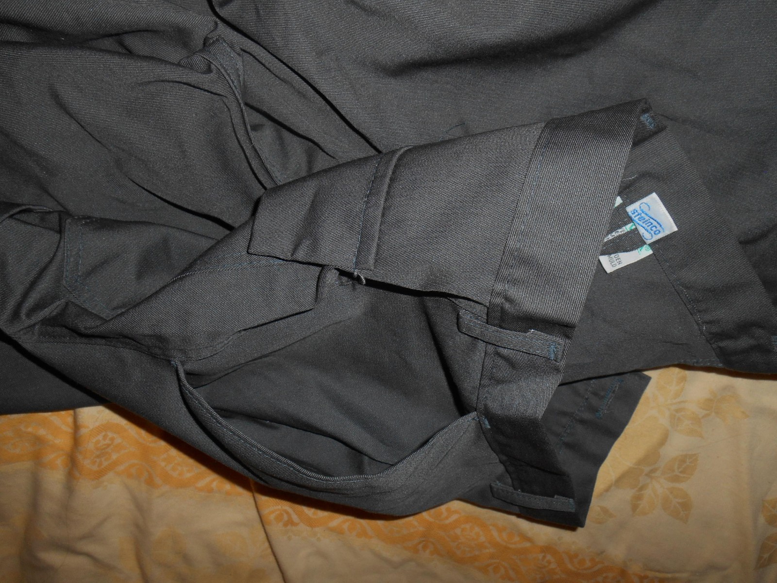 Vtg XL Work/Cargo Pants, 5 pockets, Trevira Steinco Germany 1980s or 70s unused