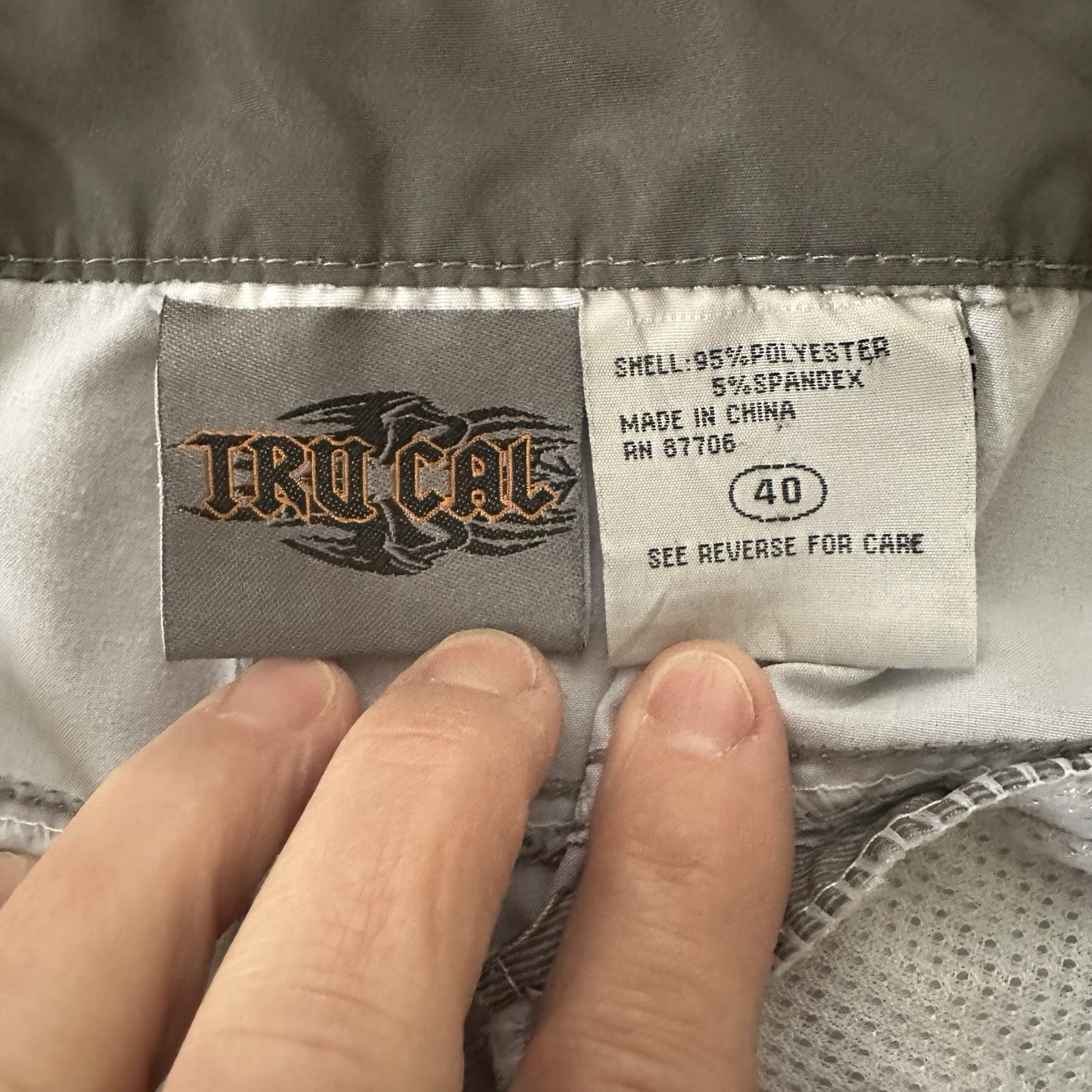 Tru Cal Men’s Brown Shorts Size 50 Stretch Walking Golf Hiking Beach
