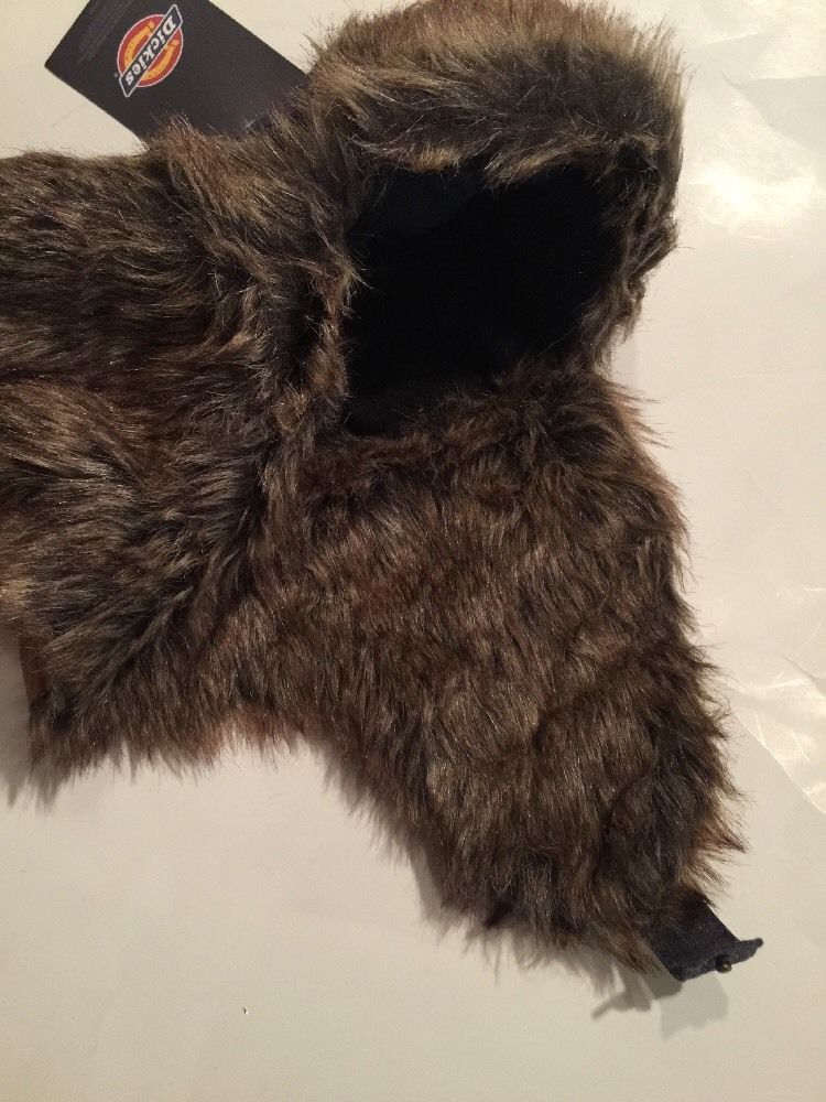 DICKIES BLUE / BROWN TROUT CREEK TRAPPER HAT WITH EAR FLAP