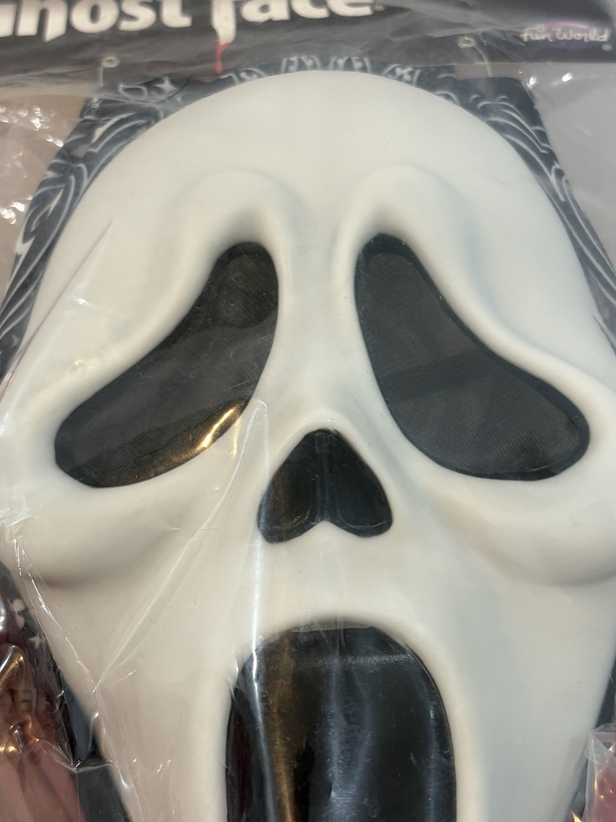 Supreme Ghostface Mask Black SS26 SS26 Authentic