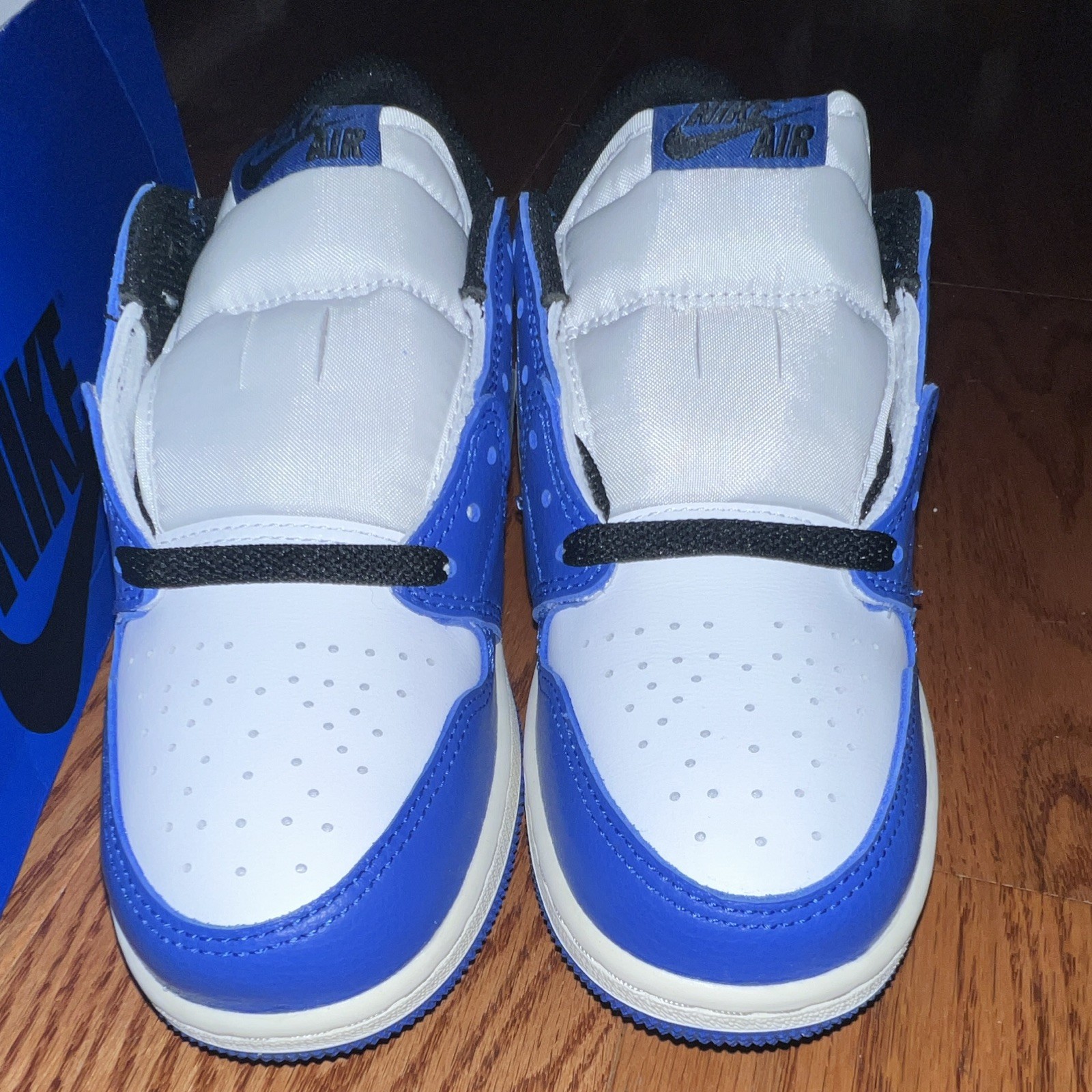 Jordan Air Jordan 1 Retro Low OG (GS) Blue/White/Black 5Y CZ0858-140