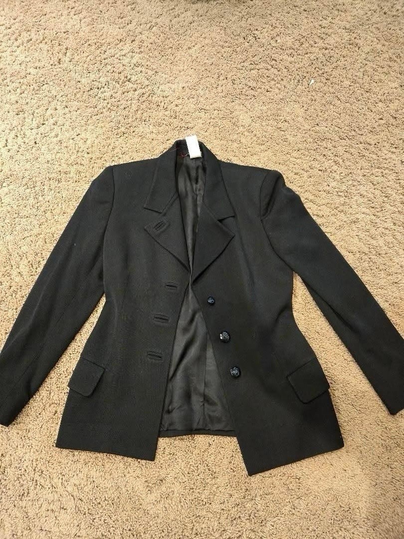 Gianni Versace made in Italy tailored jacket black Women