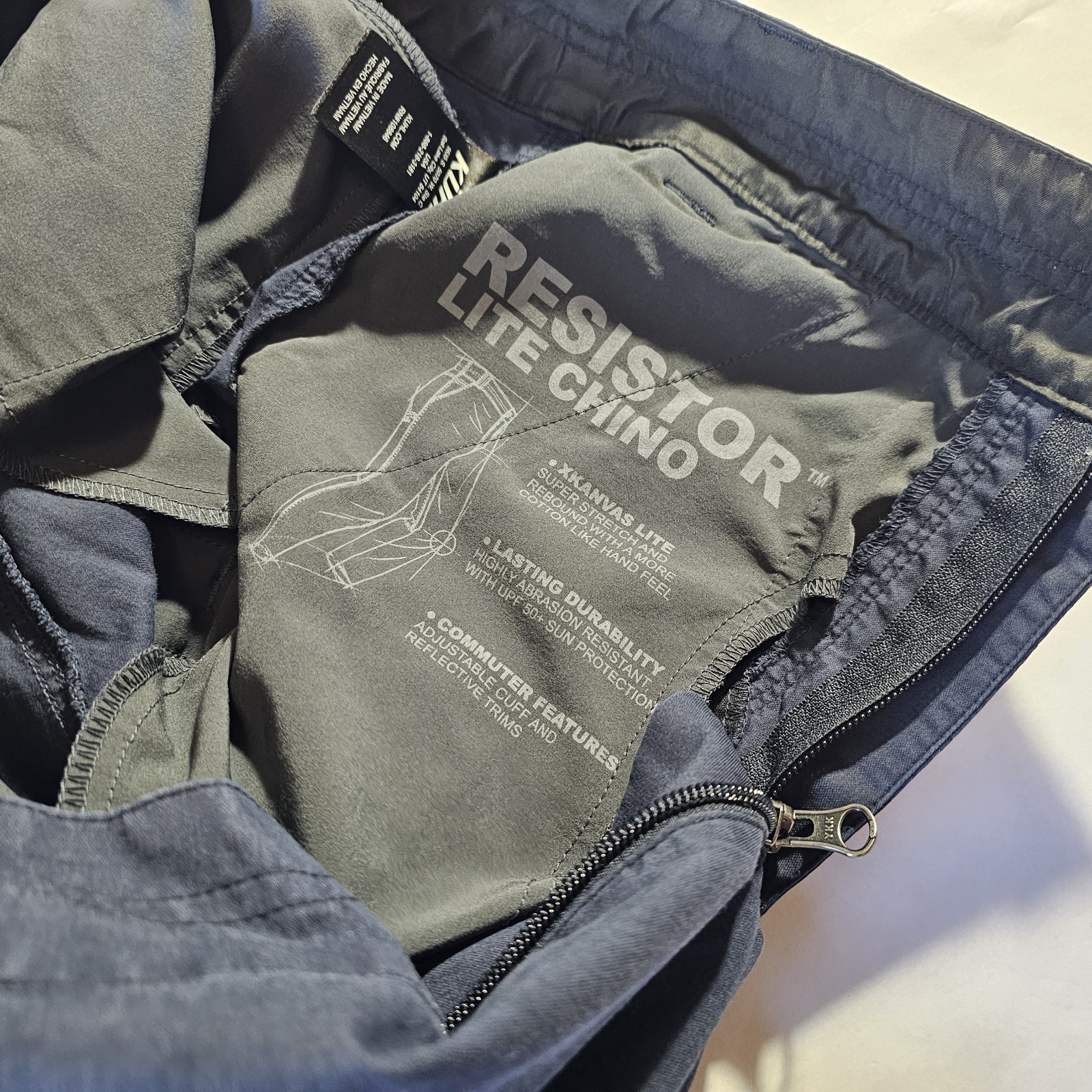 Kuhl Xkanvas Resistor Lite Slim Cargo Pocket Chino Pants 30