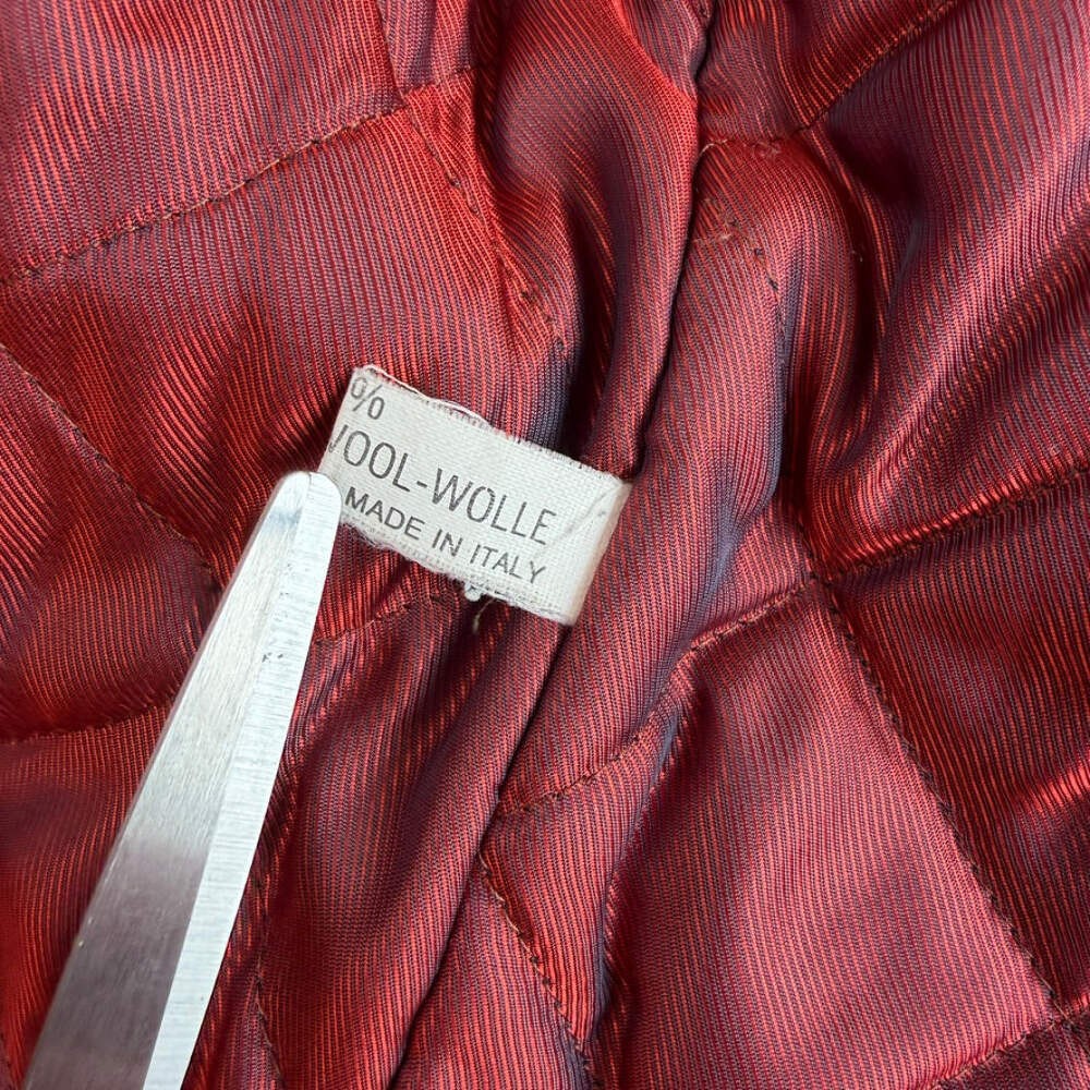 Paul Stuart (52IT / L) Plaid Wool Quilt Lined Hunting Chore Coat