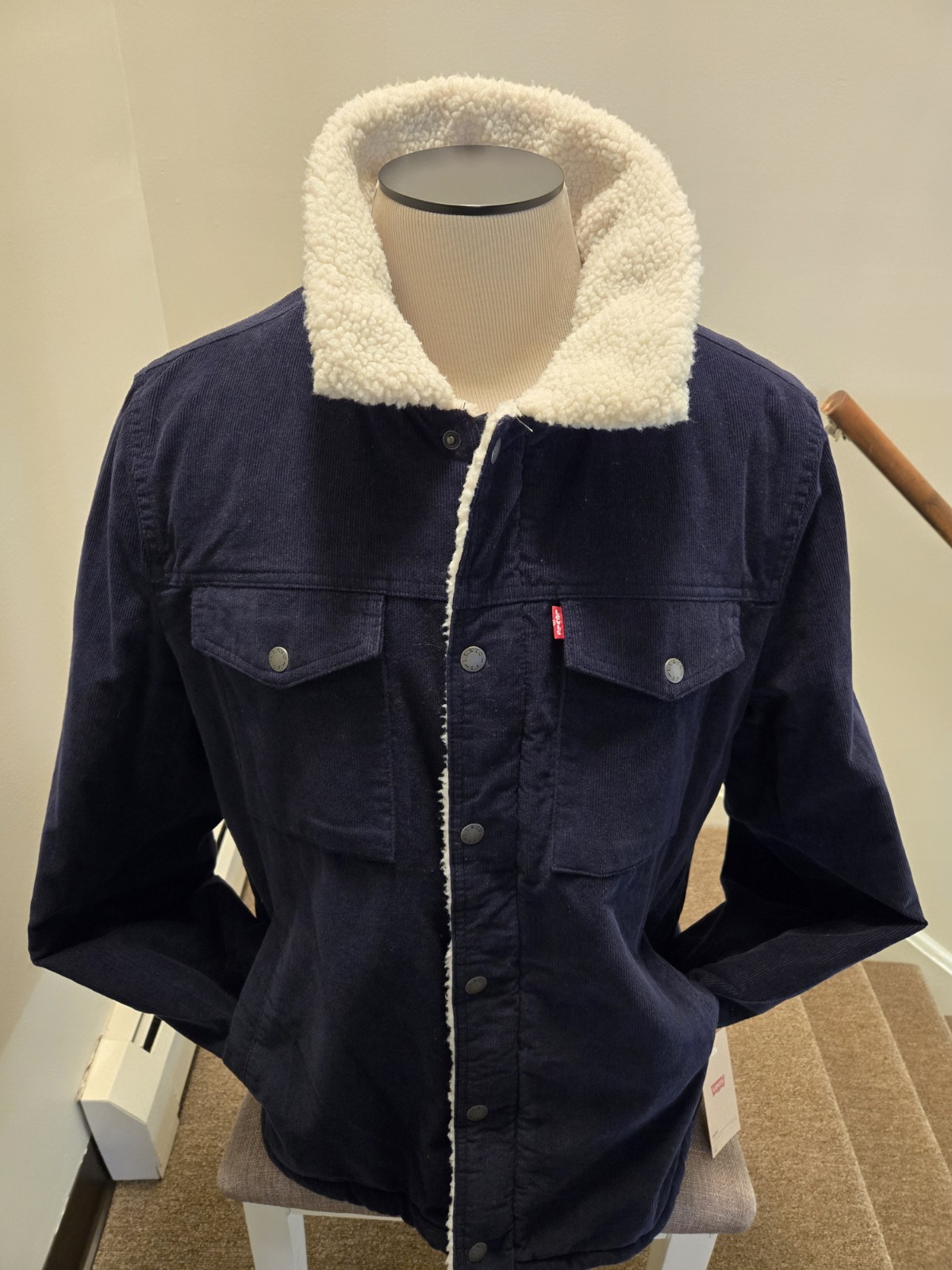 Levi’s corduroy sharpa winter jacket