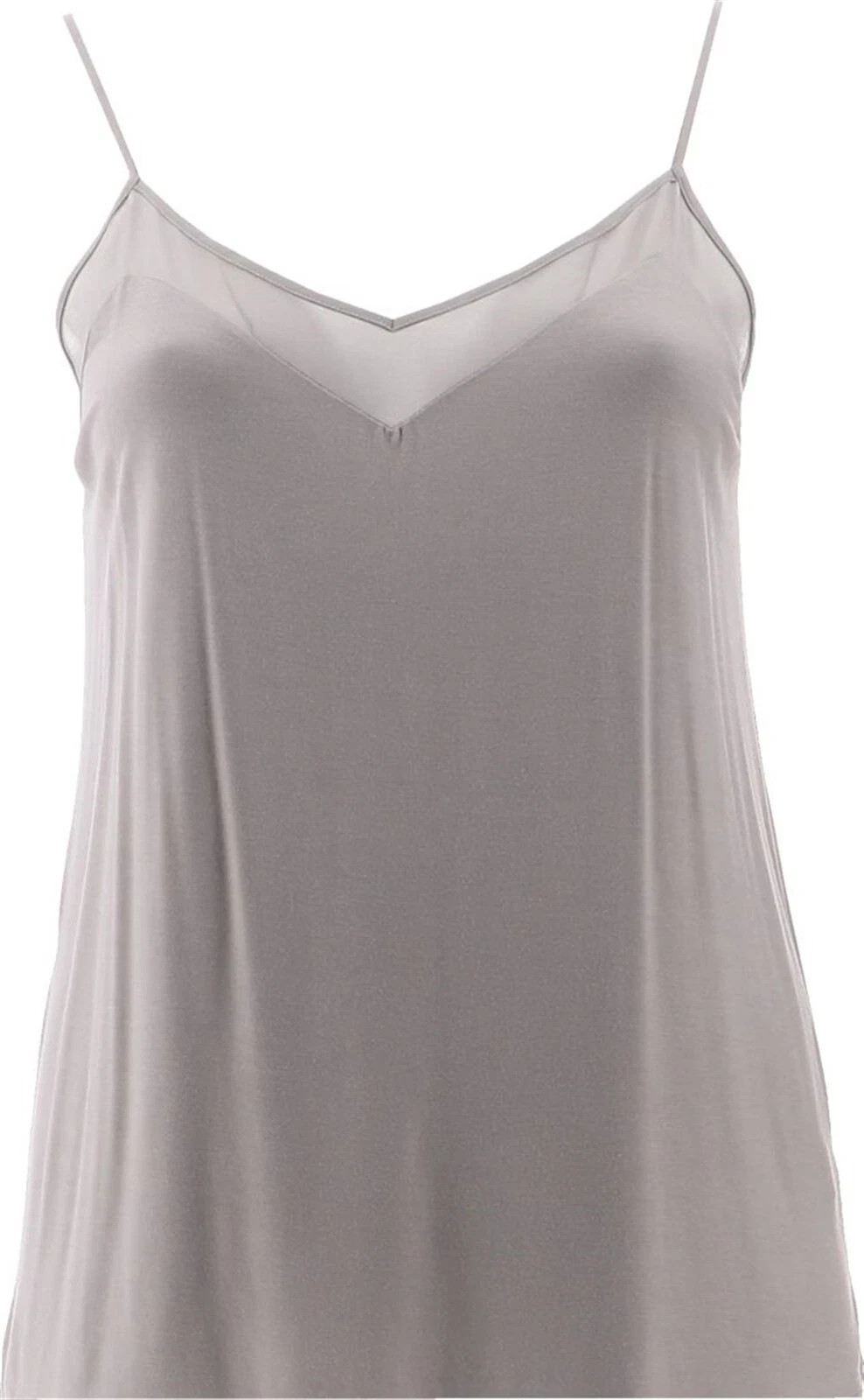 Laurie Felt Silky Rayon made from Bamboo Camisole-Grey-Small-A383806-NEW