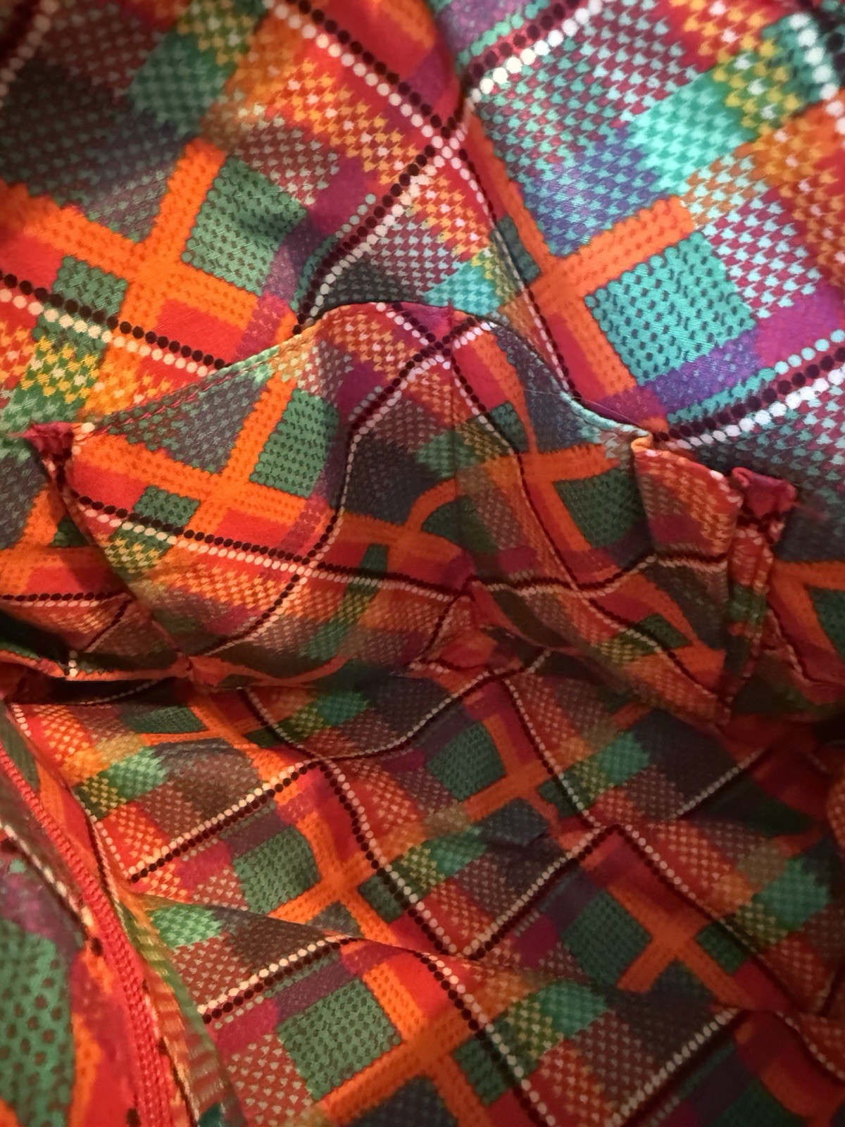 Vera Bradley Hadley Satchel In Rhumba